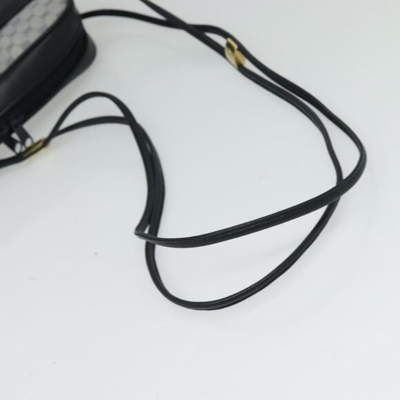 GUCCI Micro GG Supreme Shoulder Bag Pvc Navy Gold - Picture 7 of 16